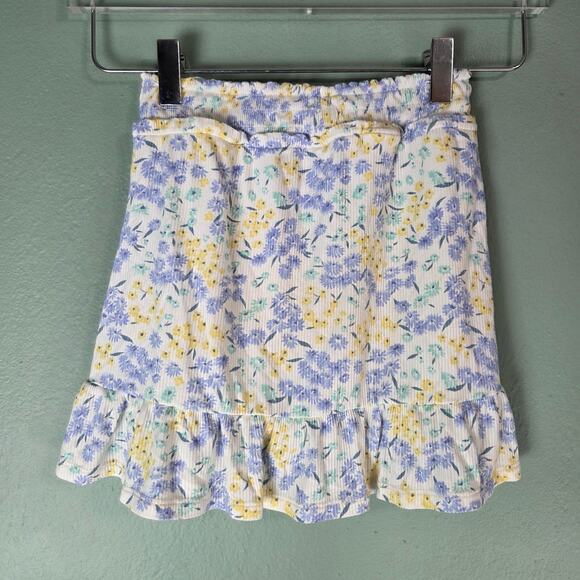 Bailey Lane Girls Multicolor Pastel Ditzy Floral Skort Size Small 6-7 - Picture 1 of 6